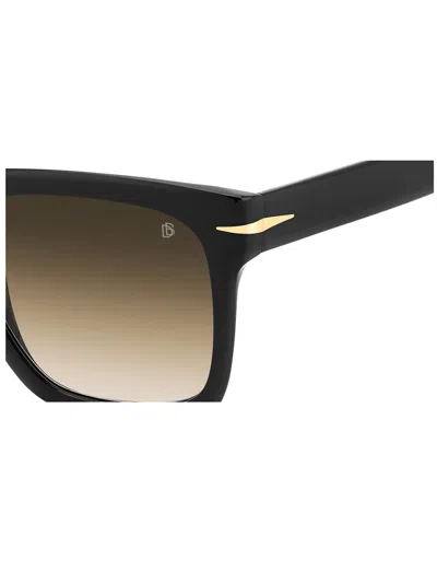 Db Eyewear By David Beckham Db 7000/s Flat Sunglasses In Black