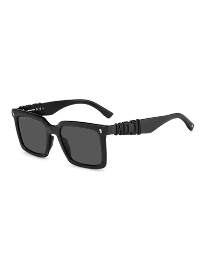 Dsquared2 Icon 0025/s Sunglasses In Black