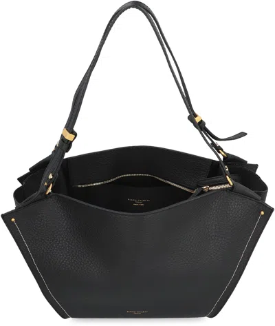 Gianni Chiarini Common Projects Bball Slim Gum Sole Sneakers In Black