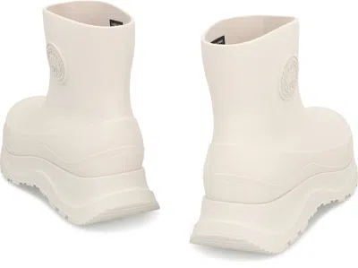 Canada Goose Vancouver Logo-patch Platform Rain Boots In White