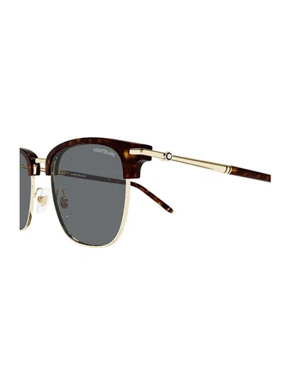 Montblanc Mb0242s Sunglasses In Brown