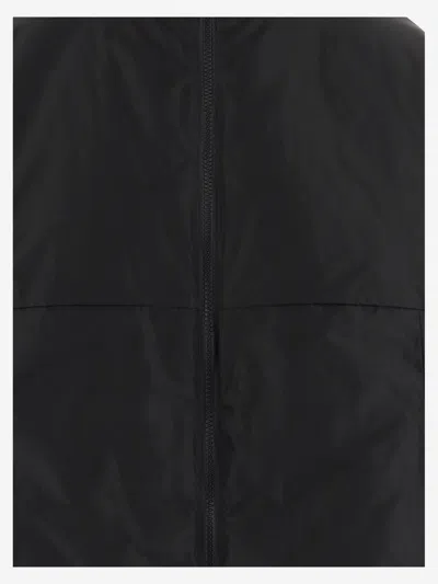 Aspesi Nylon Bomber Jacket In Black