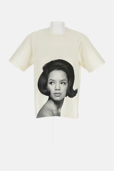 Wales Bonner X Theaster Gates Printed T-shirt In White