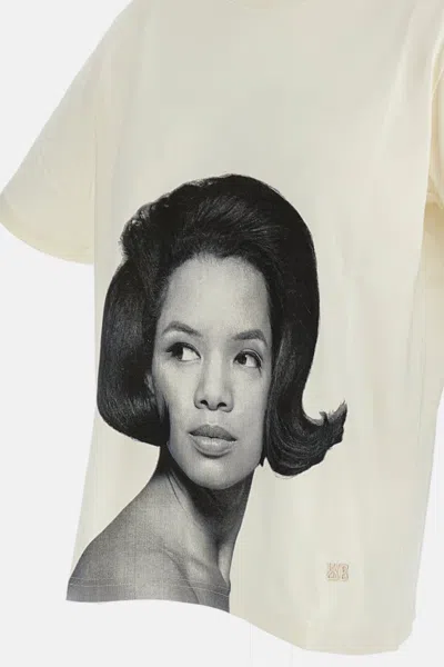 Wales Bonner X Theaster Gates Printed T-shirt In White