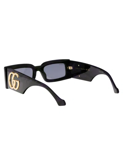 Gucci Gg1425s Rectangular Acetate Sunglasses