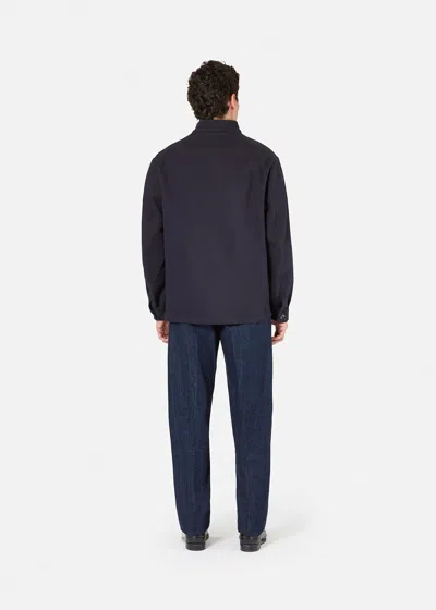 Doppiaa Aasti-c Cotton Work Jacket In Gray