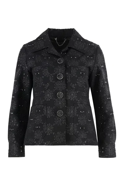 Marc Jacobs Single Buttons Jacket In Black