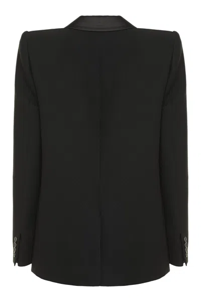 Khaite Helio Single-breasted One Button Jacket In Black