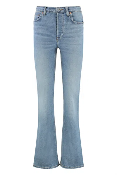 Re/done Re Done Stretch Denim Jeans In Blue