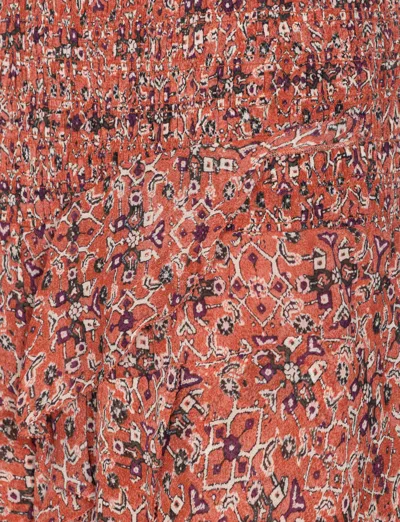Isabel Marant Étoile Isabel Marant Etoile Multicolour Viscose Skirts In Red