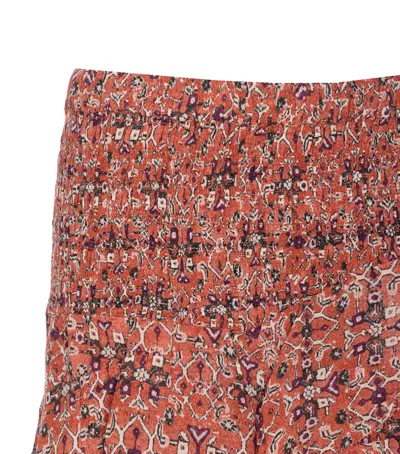Isabel Marant Étoile Isabel Marant Etoile Multicolour Viscose Skirts In Red