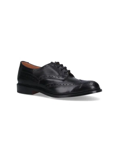 Tricker's Bourton Dainite Sole 5 Fit Lace Up Shoes In Black