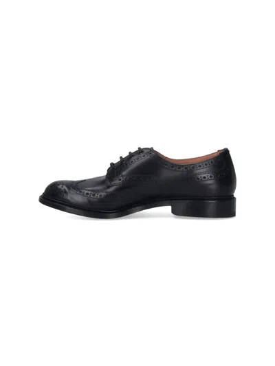 Tricker's Bourton Dainite Sole 5 Fit Lace Up Shoes In Black