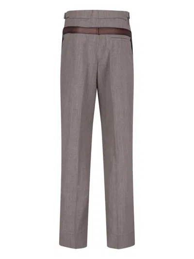 Prada Wool Trousers In Multi