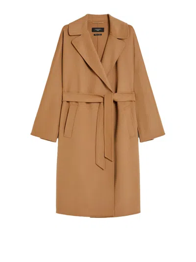Weekend Max Mara Max Mara Weekend Coats Camel In Brown