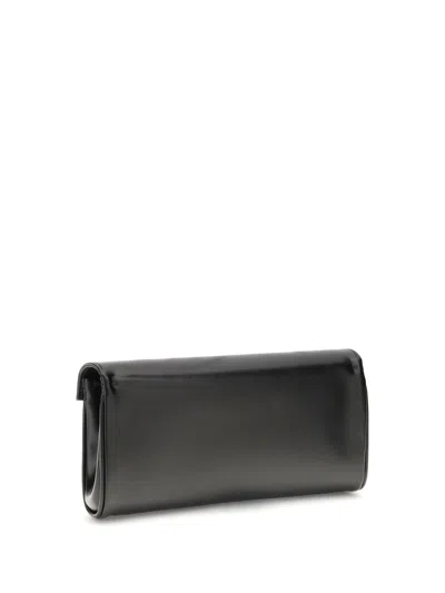 Giuseppe Zanotti Women Flutie Clutch Bag In Black