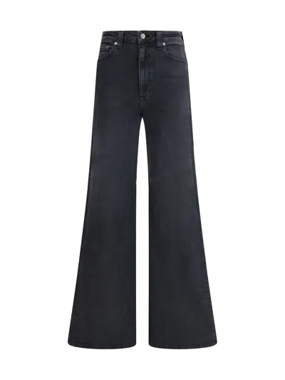 Khaite Gray Cotton Jeans Denim In Black