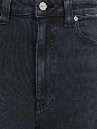 Khaite Gray Cotton Jeans Denim In Black