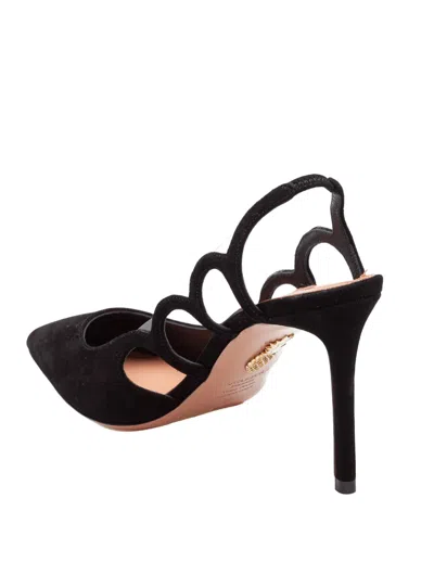 Aquazzura Love Forever Sandale 85 In Black