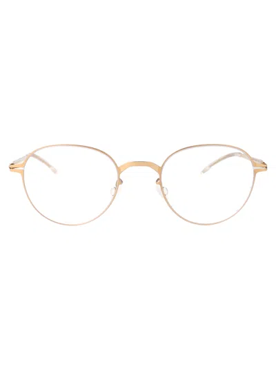 Mykita Emmi Round-frame Eyeglasses In Gold