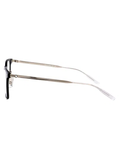 Montblanc Black-silver-transparent Injection Glasses