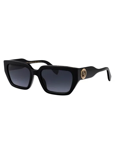 Marc Jacobs Square-frame Sunglasses In Black