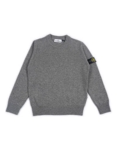 Stone Island Sweater In Gray