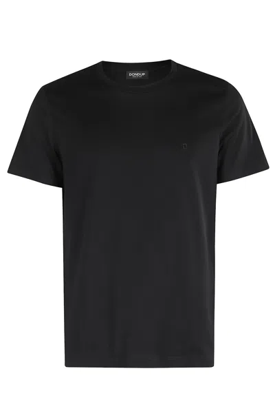 Dondup T-shirt With Logo In Black