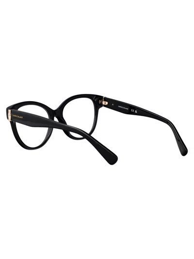 Longchamp Geometric Flat Mirror In Black