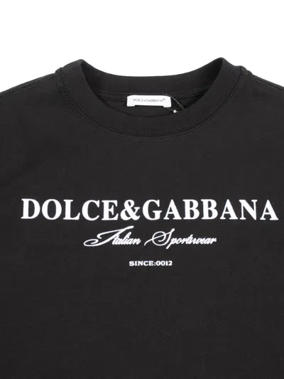 Dolce & Gabbana T-shirt In Black