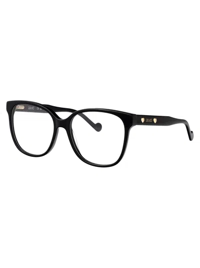 Liu •jo Liu Jo Black Acetate Glasses In Black
