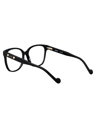 Liu •jo Liu Jo Black Acetate Glasses In Black