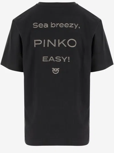 Pinko Stunning T-shirt In Black