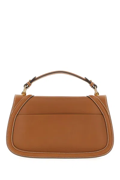 Gucci Medium Structured Handbag Top Handle In Silver