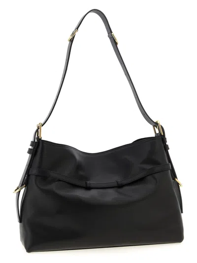 Givenchy Women Voyou Nano Bag In Polished Leather In Black