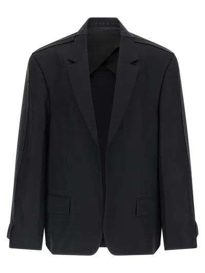 Balenciaga Standard Tailored Jacket Clothing In Black