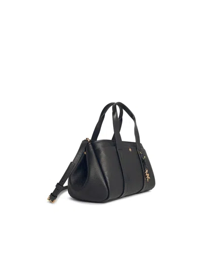 Michael Michael Kors Romee Double Handle Shoulder Bag In Black