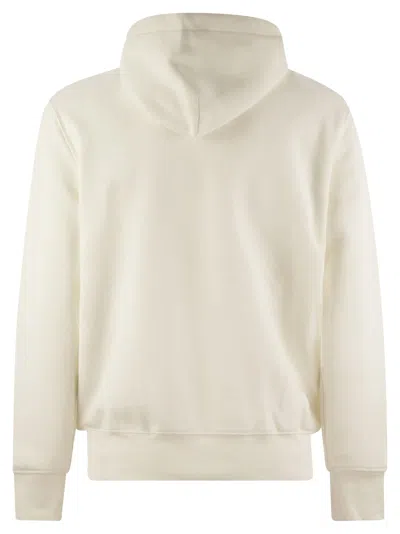 Polo Ralph Lauren Long Sleeve Hoodie In White