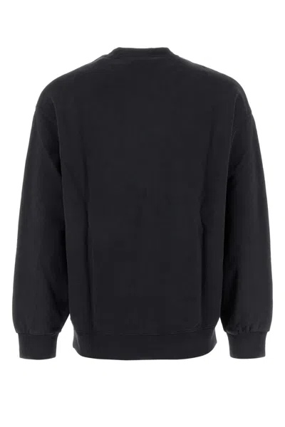 Carhartt Hudson Black Sweatshirt In Black