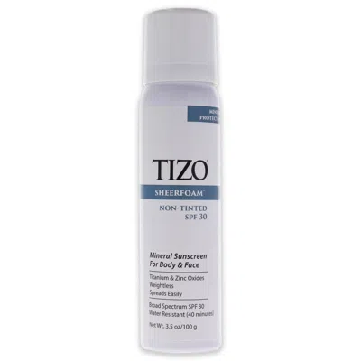 Tizo Sheerfoam Body And Face Non-tinted Spf 30 By  For Unisex - 3.5 oz Sunscreen