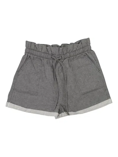 Callipygian Drawstring Shorts In Gray
