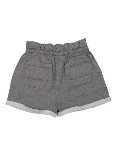 Callipygian Drawstring Shorts In Gray