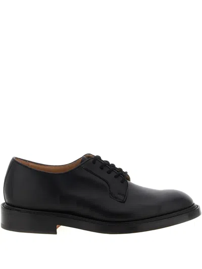 Tricker's Lace-up Business Dress Shoes In Black