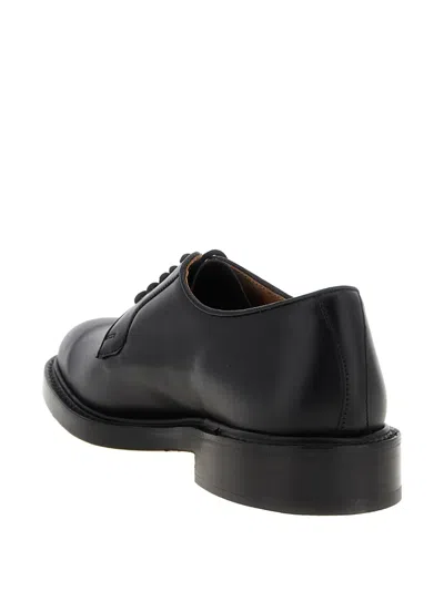 Tricker's Lace-up Business Dress Shoes In Black