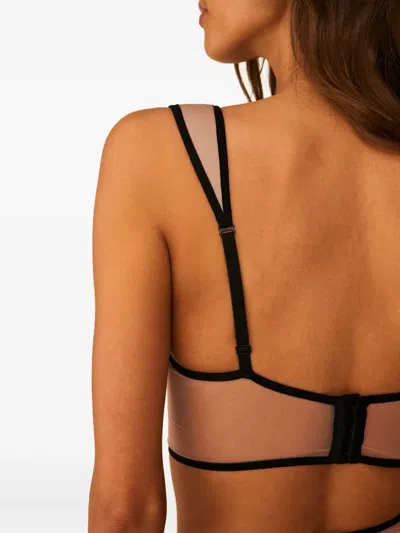 Undress Code In The Clouds Balconette Bra In Neutral