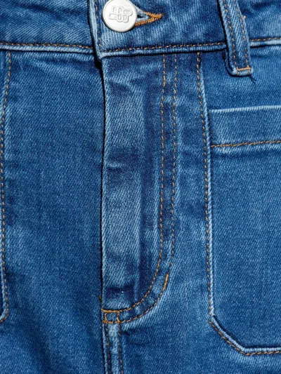 Munthe Split-seam Trousers In Blue