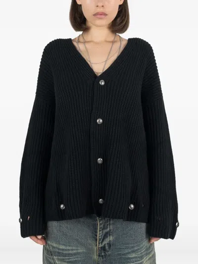 Protémoa Void Cardigan In Black
