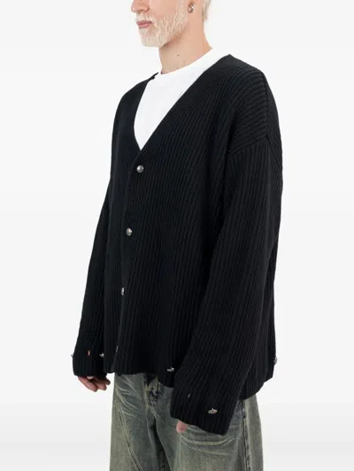 Protémoa Void Cardigan In Black