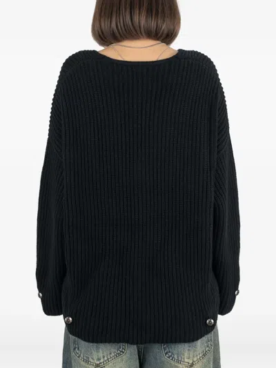 Protémoa Void Cardigan In Black