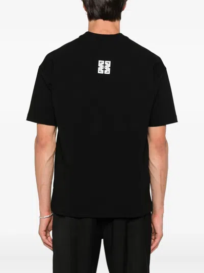 Hamza Face-print T-shirt In Black